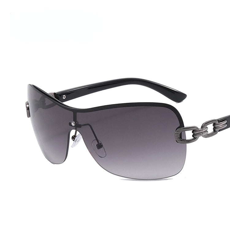 Venta al por mayor Gafas de sol de PC estilo tecnología futurista